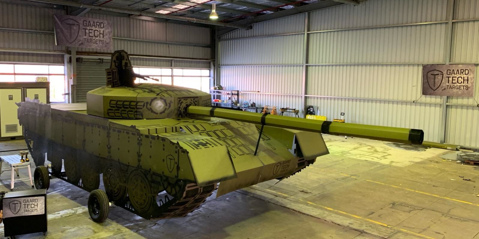 GaardTech launches its robotic tank decoy target Australian