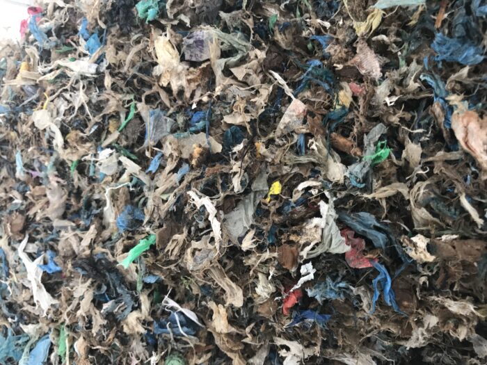 Plastic close up