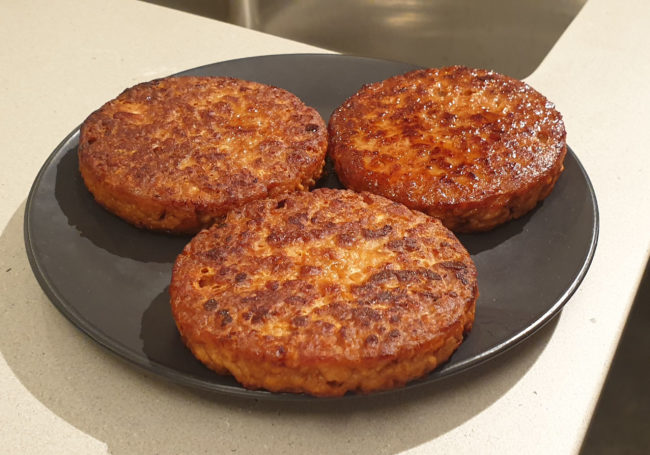 v2foods burger patties