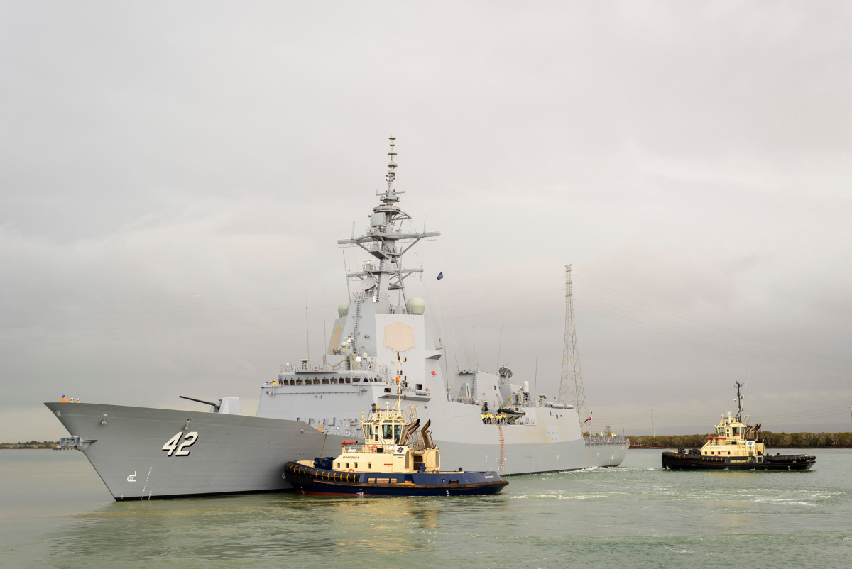 NUSHIP Sydney starts sea trials