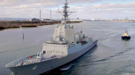 Image for The voyage of the Air Warfare Destroyer Alliance – video