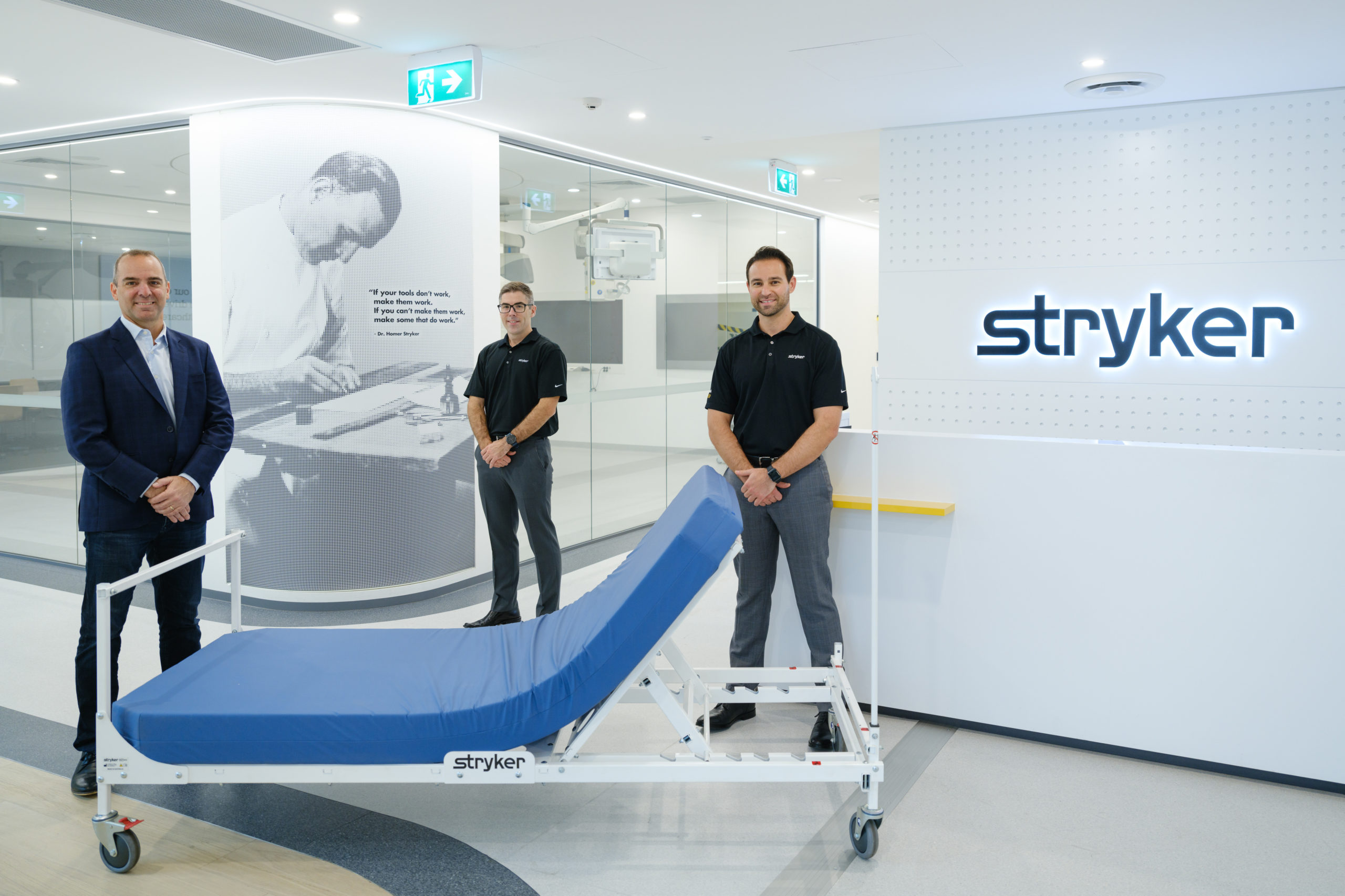 Stryker Emergency Relief Bed