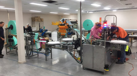 Image for Foodmach installs Covid mask machine in record time