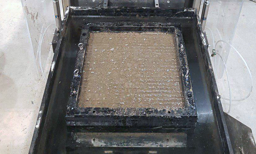 Rubble-rubber-mix