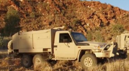 Image for AEV develops armoured Toyota truck