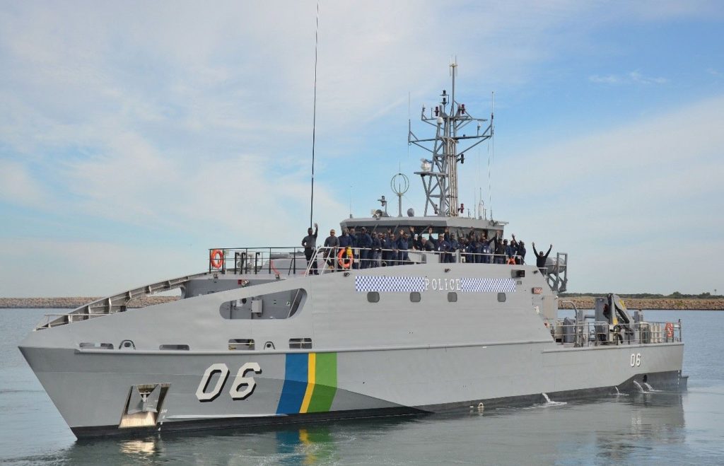 Austal delivers Guardian-class patrol boat