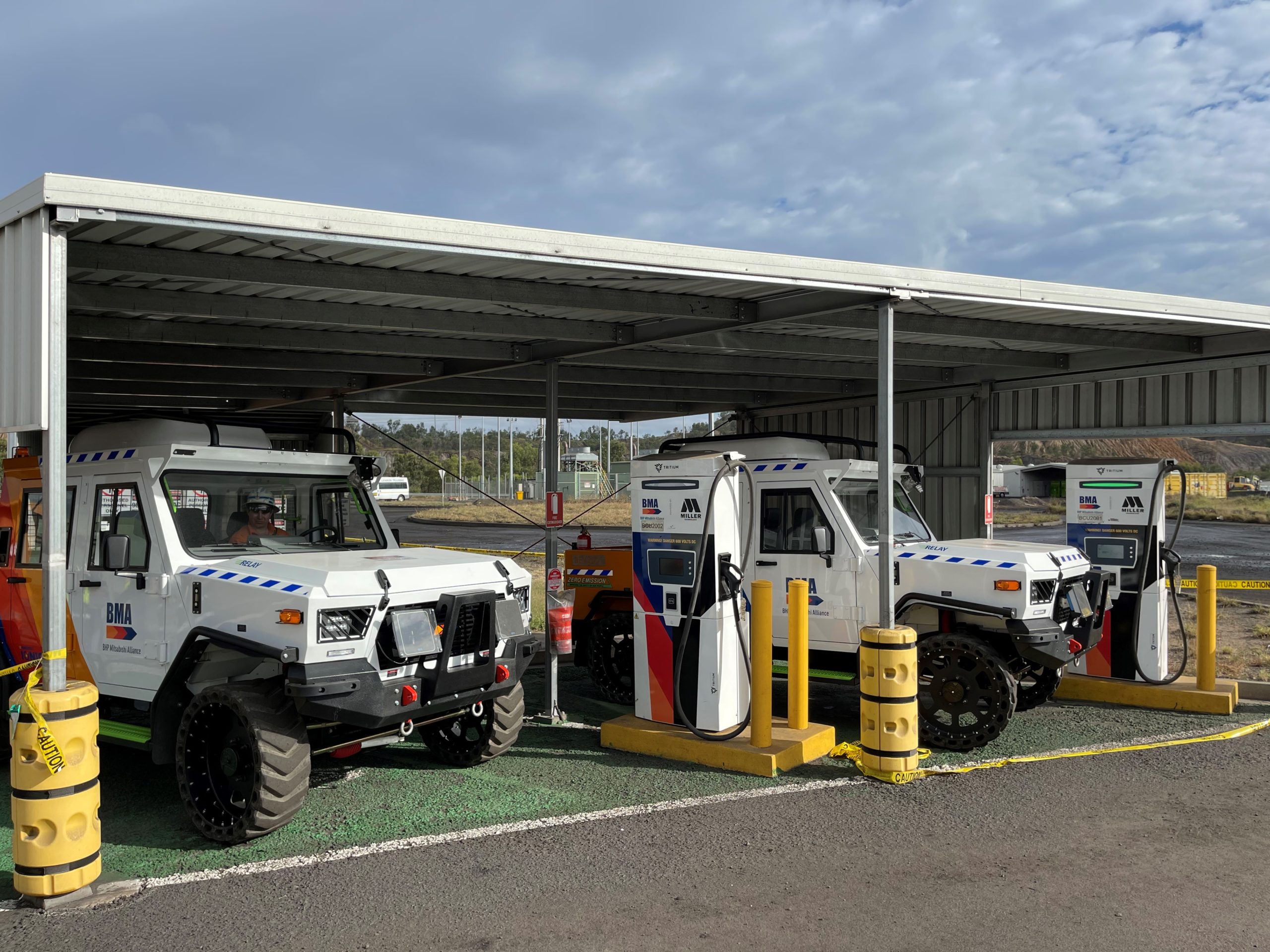 BMA Relays’ charging station