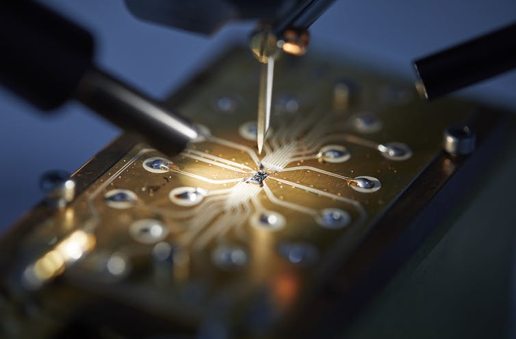 How a simple crystal could help pave the way to full-scale quantum computing