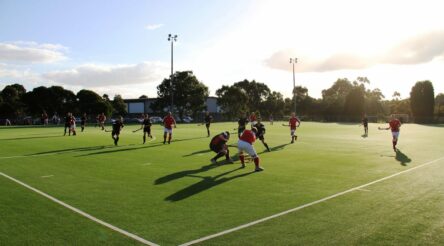 Image for Hardiman Hockey Field field redeveloped with recycled materials