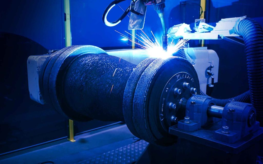 AML3D prints world’s largest metal O&G pipe component