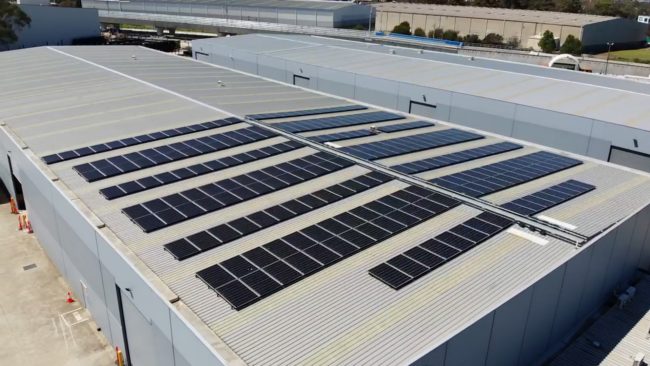 sea electric solar array