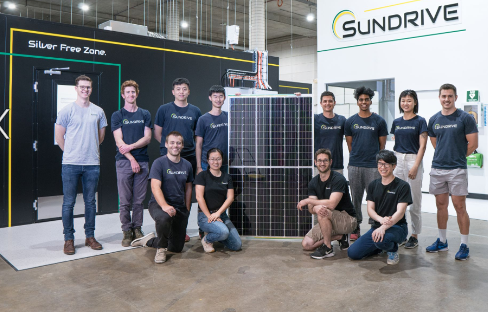 SunDrive fabricates first ever full-size solar panel