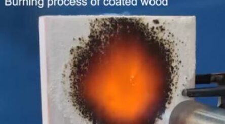 Image for USQ develops lava-like fireproof coating – video