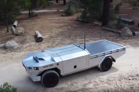 Lycaon's autonomous hydrogen powered vehicle - video