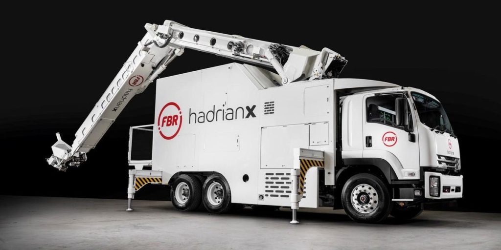 FBR and Liebherr to 'commercialise' the Hadrian X robot