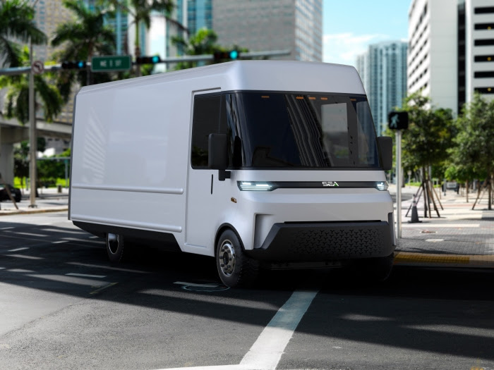 Sea Electric launches step van in the US