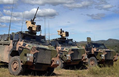 Australian Bushmasters bound for Ukraine
