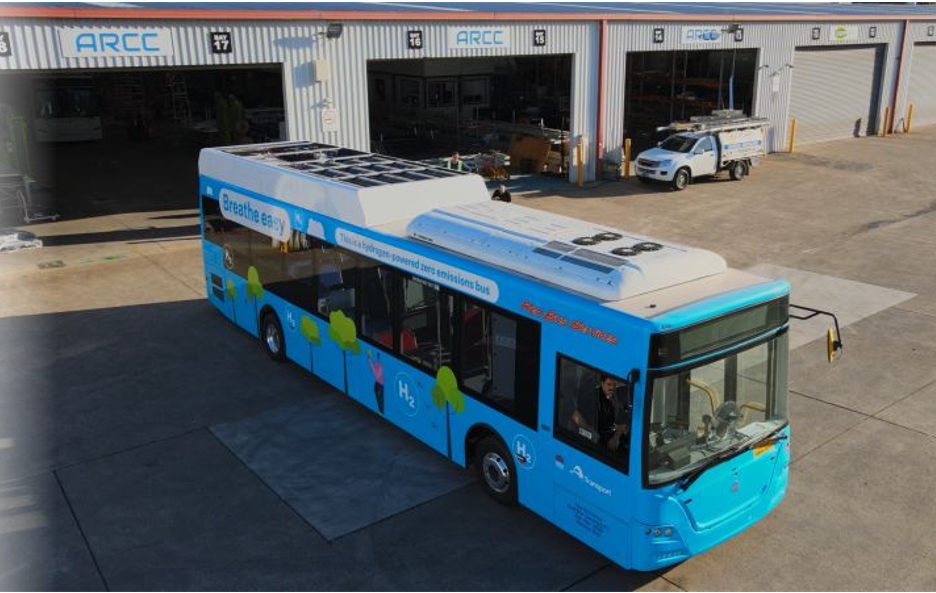 NSW's first hydrogen bus to hit Central Coast streets