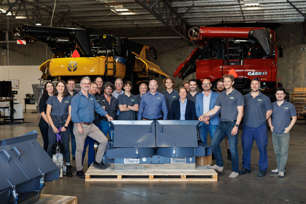 In the final day of our two-week Celebrating Australian Made series, @AuManufacturing looks at Seed Terminator, a company whose machines fit onto combine harvesters and play a role in weed control for crop farmers. By Brent Balinski