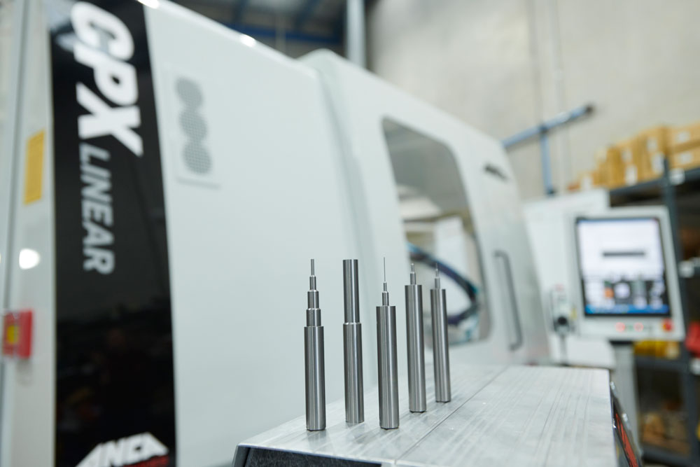 Grinding starts with tool blanks