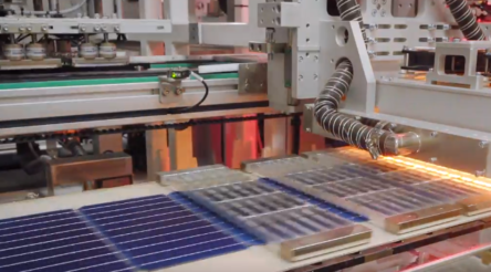Image for Tindo Solar reveals solar PV manufacturing – video