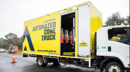 Image for Automated Traffic Cone Truck set to save worker lives