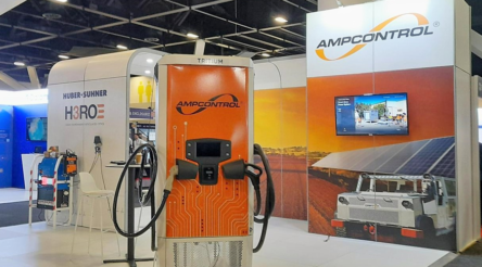 Image for Ampcontrol shows off new EV charger for mine electricifation