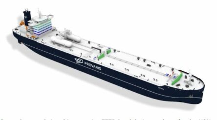 Image for Approval secured for Provaris compressed hydrogen transport vessel