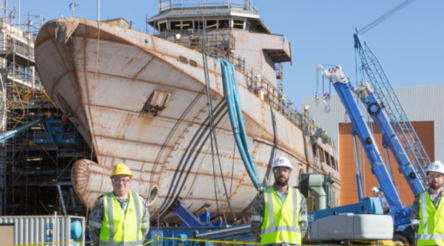 Image for Shipbuilder Luerssen reaches 200 employee milestone
