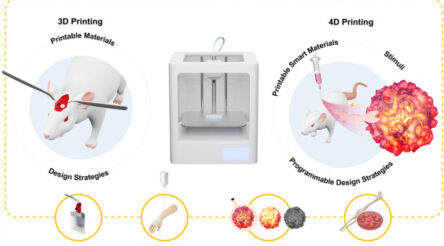 Image for The potential of cancer therapy with 4D printing