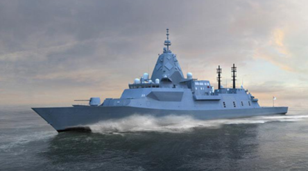 Image for Audit office critical of Defence Department over frigate contract