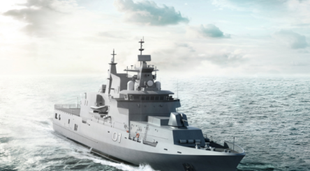 Image for Luerssen spruiks corvette for the navy