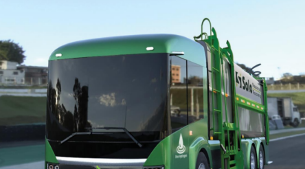 Image for Pure Hydrogen to supply hydrogen fuel cell waste truck