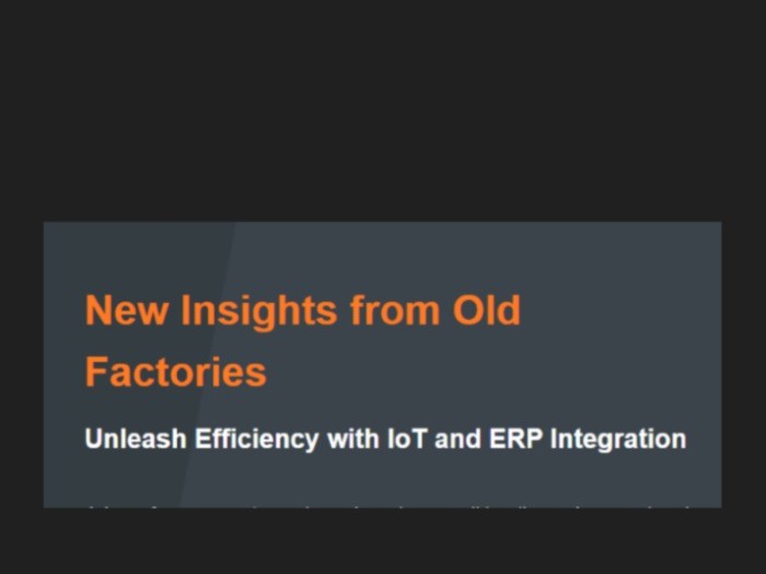 New Insights from Old Factories - register now for Wednesday's webinar