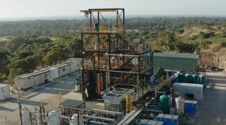 Image for First Hydrogen from gas produced in WA plant