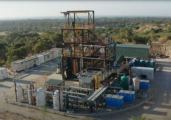 First Hydrogen from gas produced in WA plant