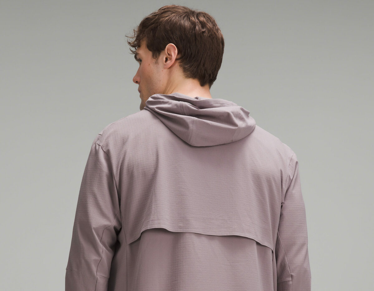 Packable Anorak jacket PDP – Back