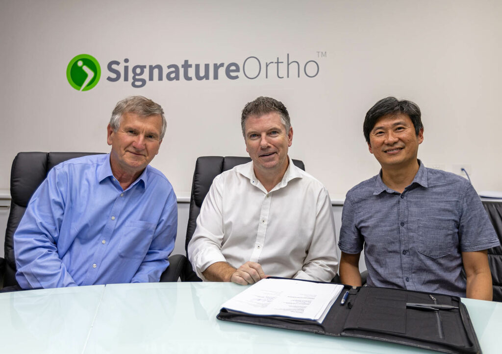 Signature Orthopaedics, RMIT, University of Melbourne to announce collaborative projects within months