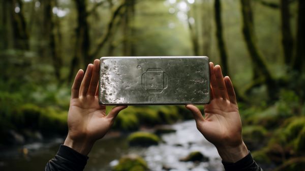 Artistic – Holding green iron bar