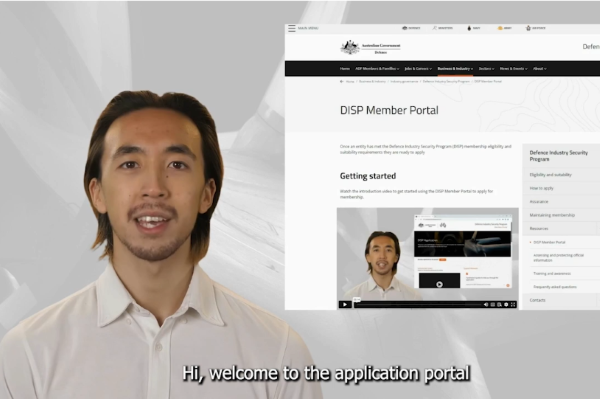 Defence industry security portal upgrade