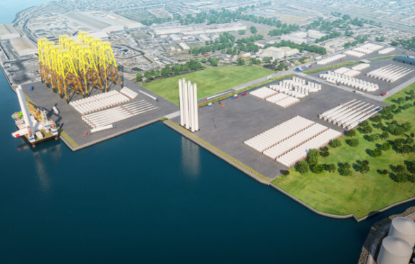 Geelong port plans offshore wind terminal