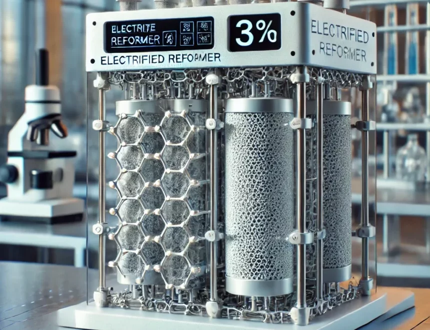 New electrified gas reformer promises lower costs versus traditional approaches
