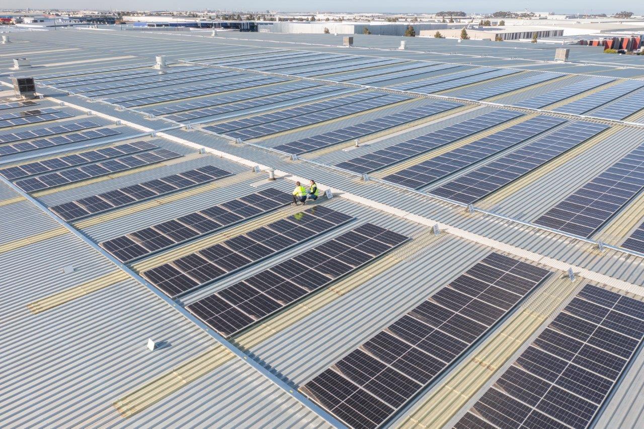 Visy Truganina solar panels