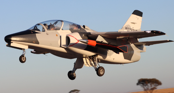 Airspeed test flies supersonic target prototype