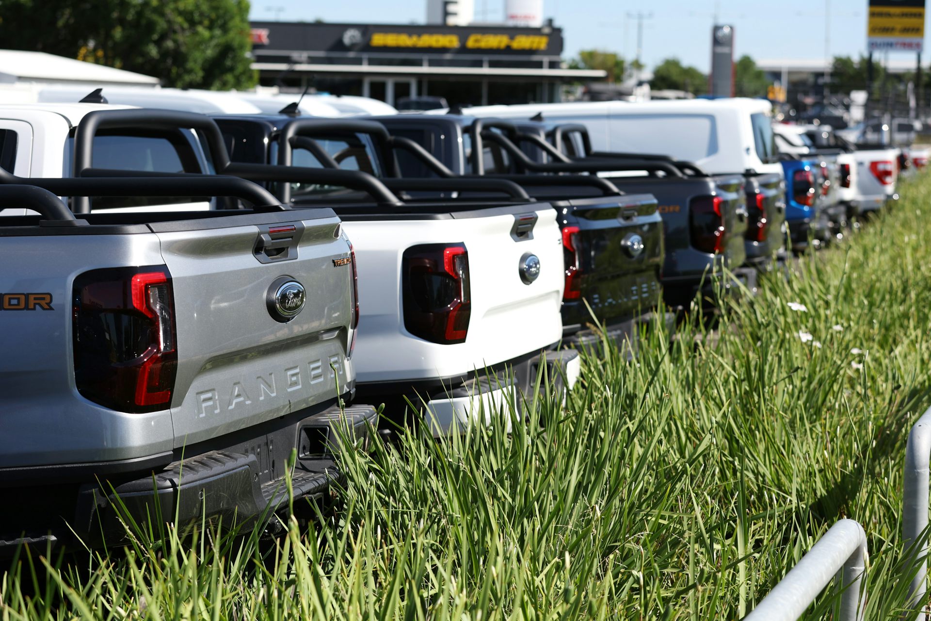 cars in a row