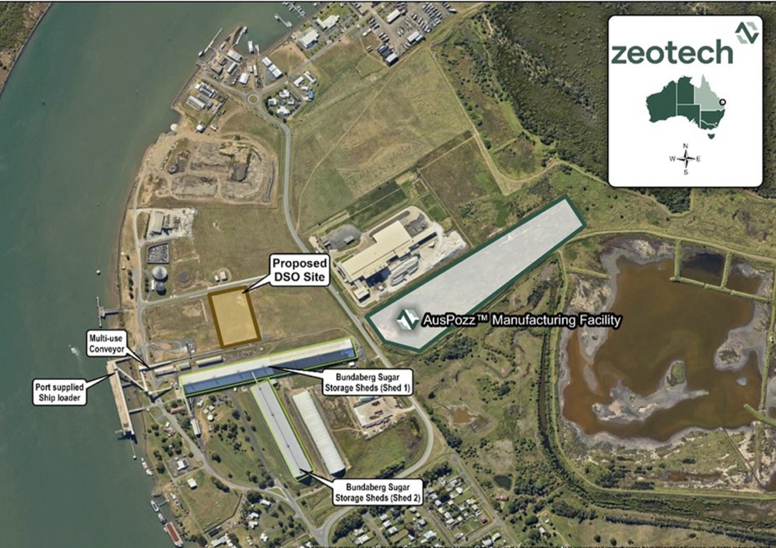 Zeotech gets backing for Australia’s first metakaolin production facility