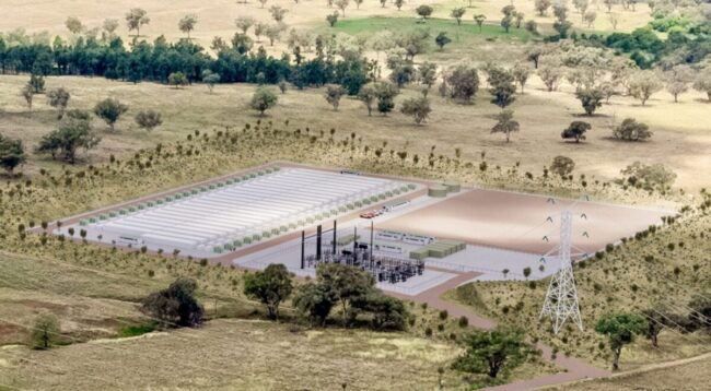 AMPYR Wellington Stage 1 BESS Render