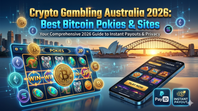 Crypto Gambling Australia 2026: Best Bitcoin Pokies & Sites Crypto Gambling Australia 2026: Best Bitcoin Pokies & Sites