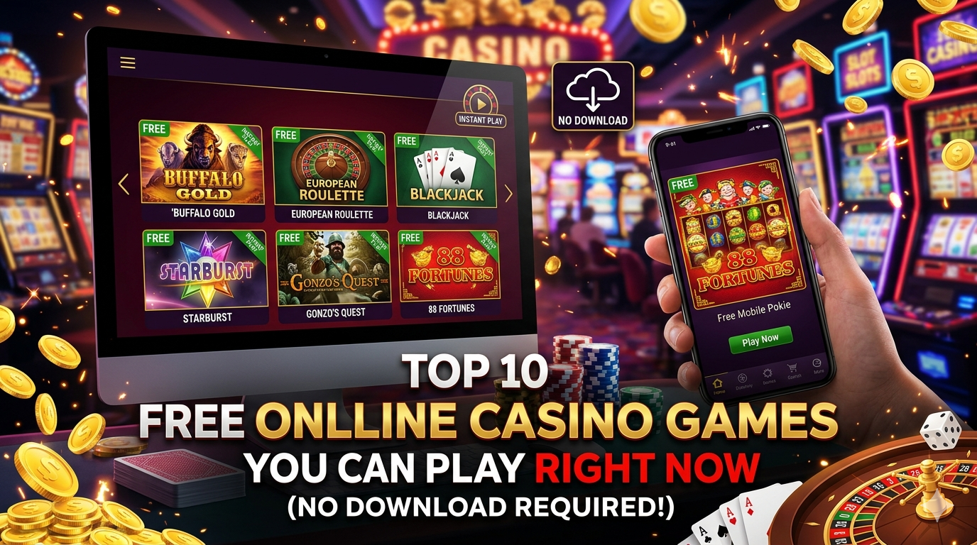 Top 10 Free Online Casino Games You Can Play Right Now Top 10 Free Online Casino Games You Can Play Right Now