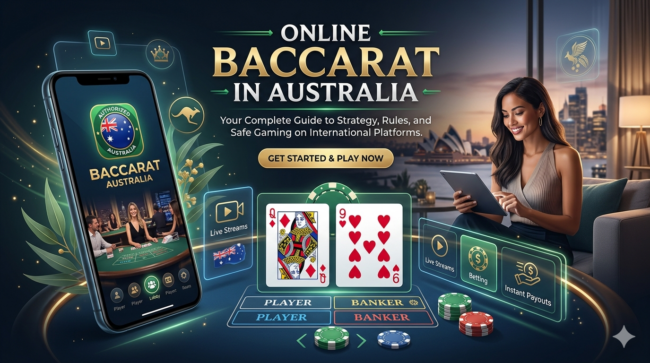 Online Baccarat in Australia Online Baccarat in Australia